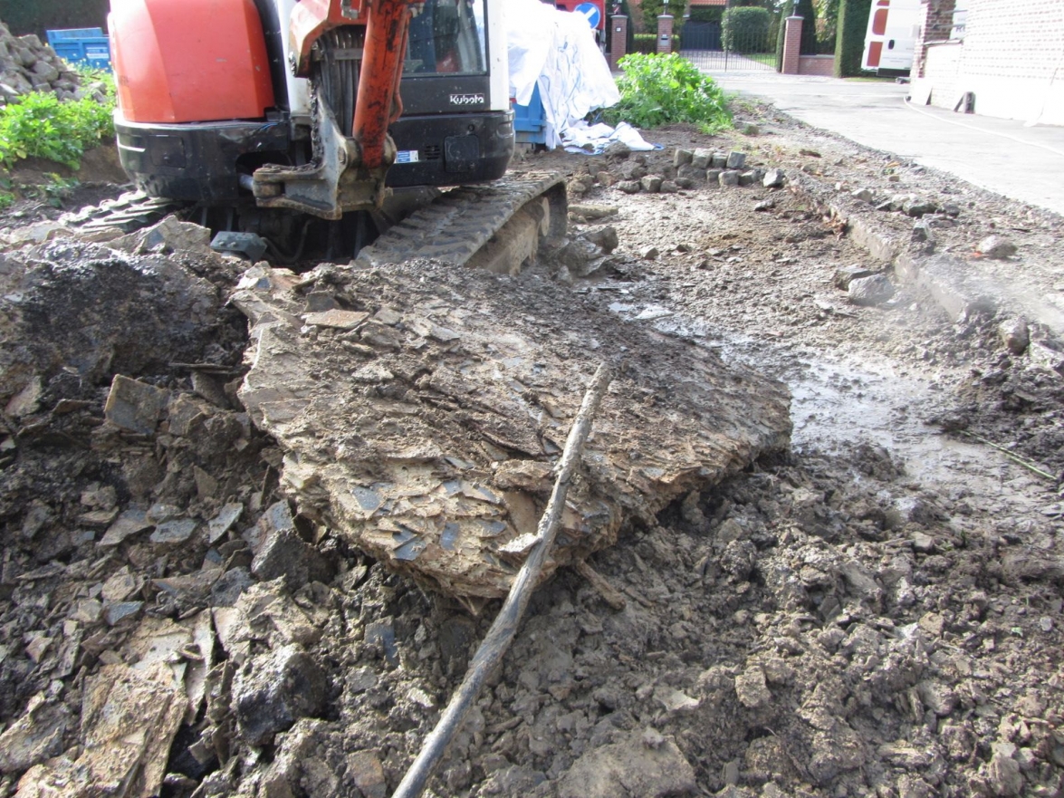 Voorbeelden asbestproductieafval