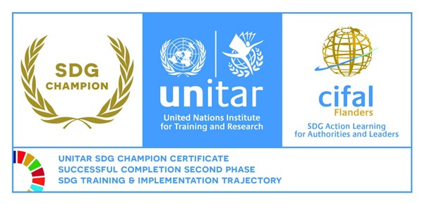 Certificaat SDG champion
