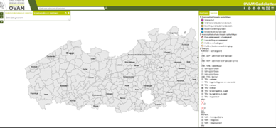 Printscreen risicolocaties