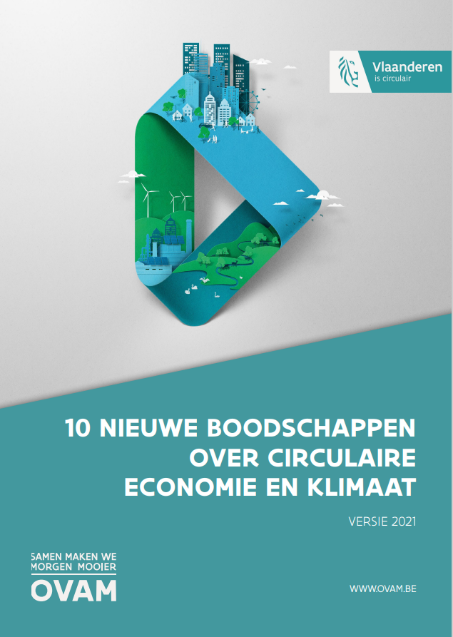 Voorblad brochure 10 nieuwe boodschappen over circulaire economie en klimaat