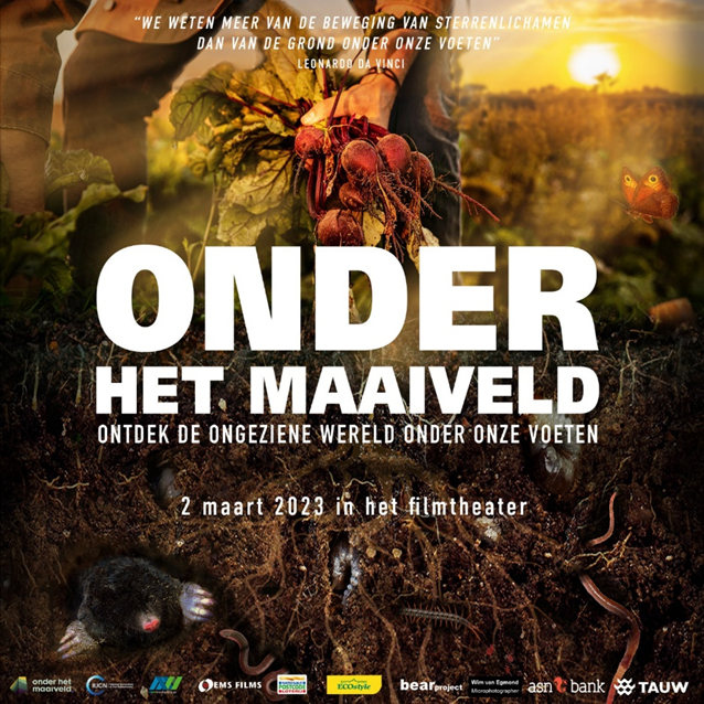 Filmposter Onder het maaiveld