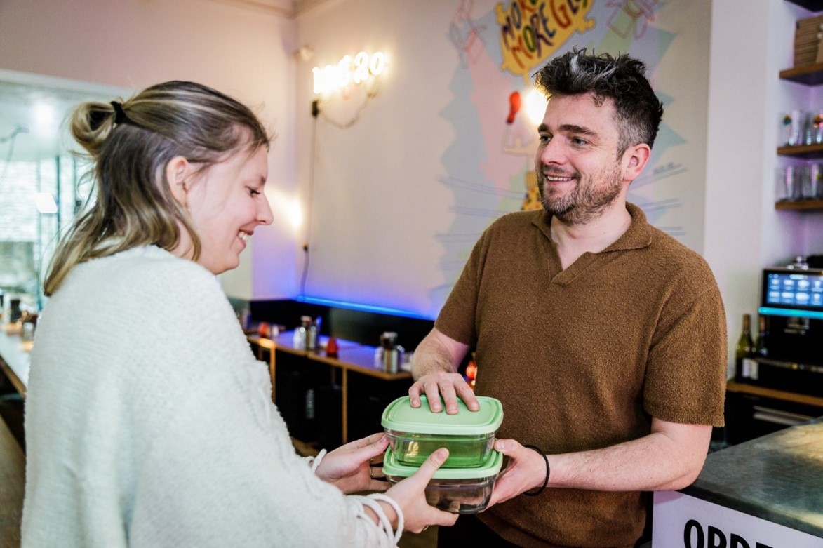 Green Deal Anders Verpakt herbruikbare verpakkingen takeaway