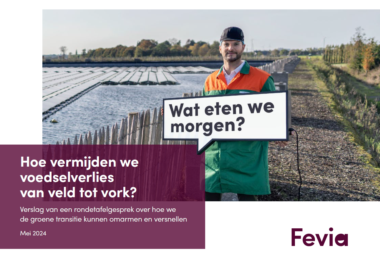 brochure rondetafel voedselverlies Fevia